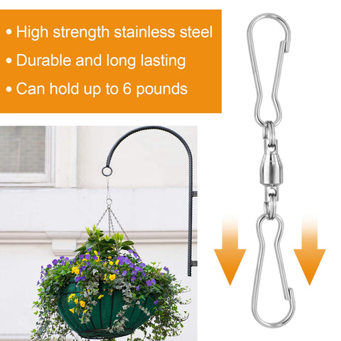 KUUQA wind spinner hanging clip ready for easy setup