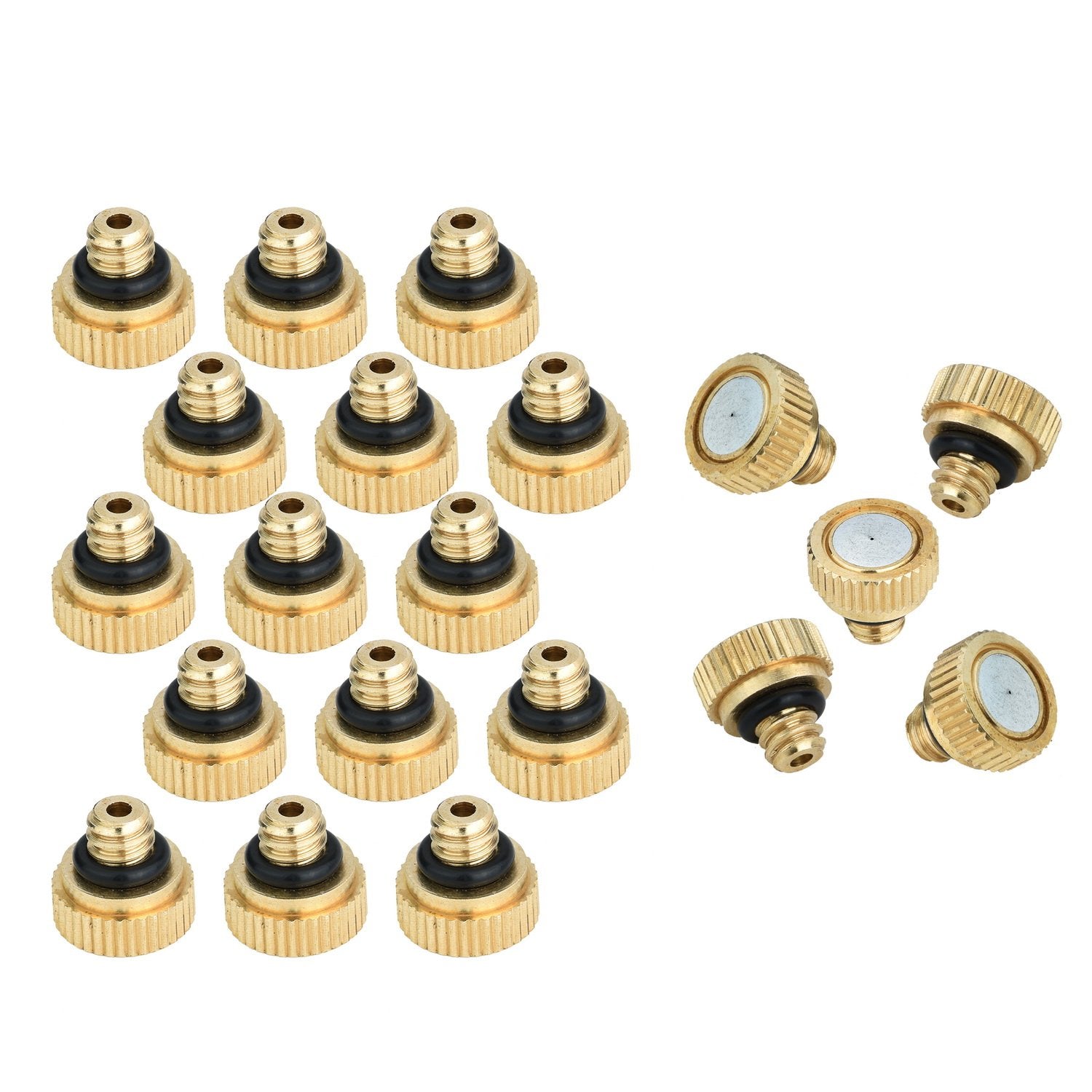 KUWAN brass misting nozzle with 10/24 UNC thread for easy retrofit