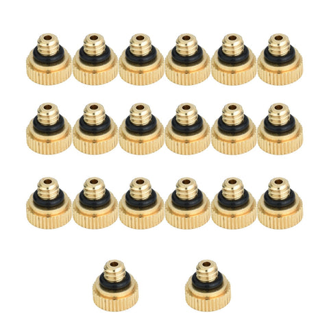 KUWAN misting nozzle with self-sealing o-ring for leak-proof operation