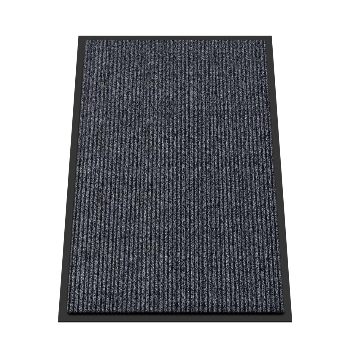 Kuyal front door mat 2x3 with non-slip backing for safe entryways