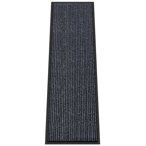Kuyal front door mat 3x10 for indoor/outdoor use, built for high traffic