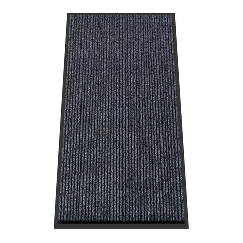 Kuyal front door mat with non-slip backing for stable indoor/outdoor use