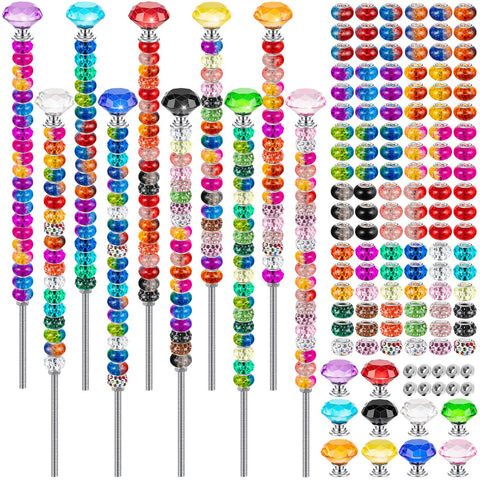 KVCSYAW beads set with 200 colors for custom garden wands