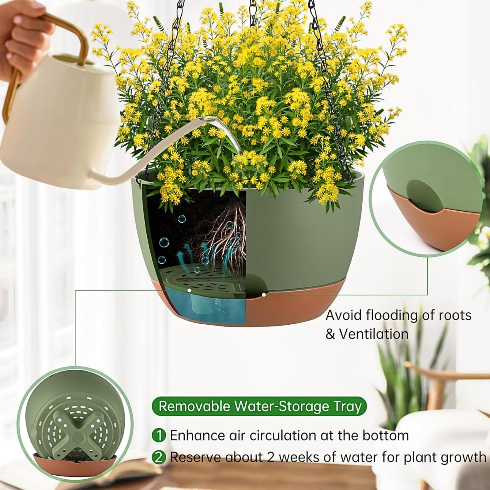 Kvetto vertical greening to transform balcony, patio, or living room spaces.