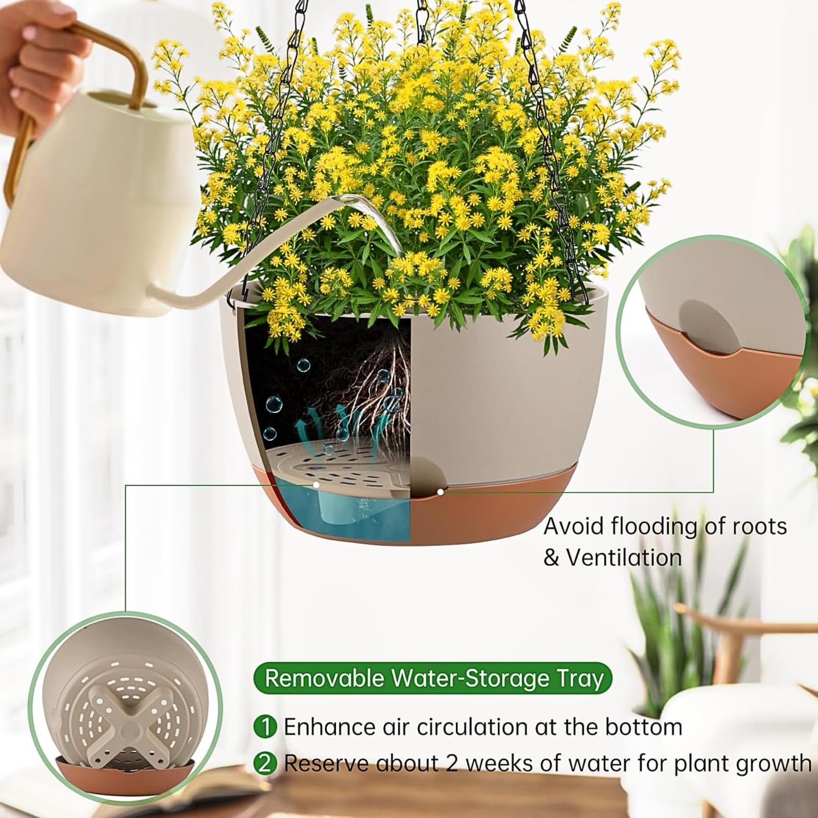 Kvetto vertical greening transforms balconies into relaxing plant displays.