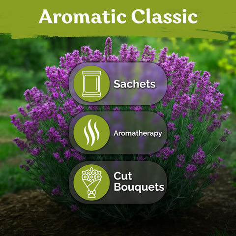 KVITER drought-tolerant lavender in well-drained soil for low-water landscapes