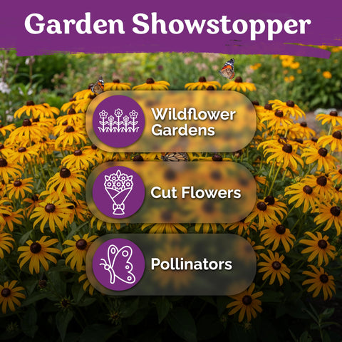 Drought-tolerant perennial plants suited to clay or rocky soils.