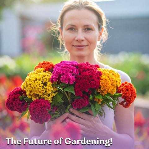KVITER heirloom flower seed mix for container gardens and patios