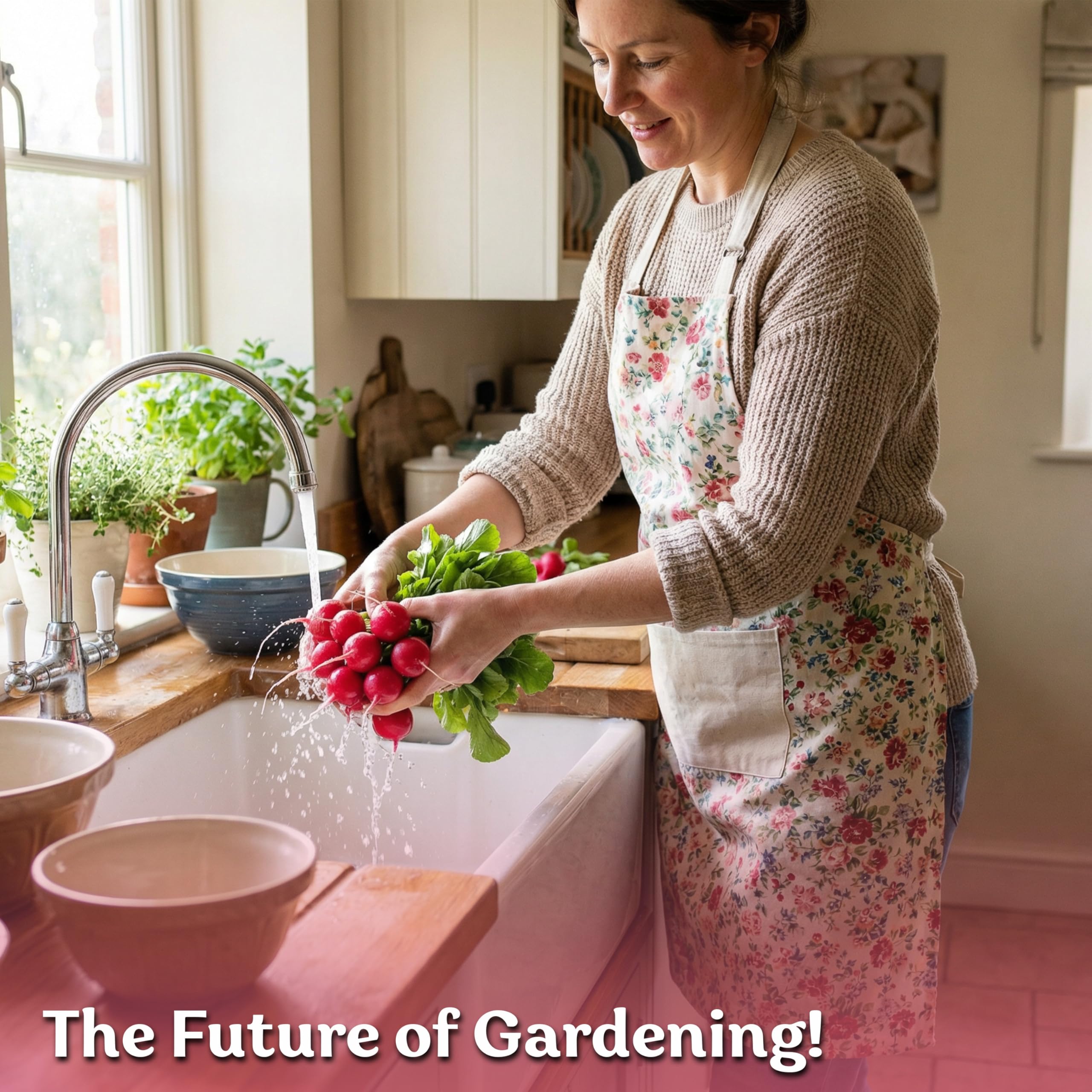 KVITER heirloom non-GMO radish seeds support traditional gardening with dependable results.