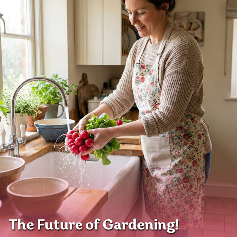 KVITER heirloom non-GMO radish seeds support traditional gardening with dependable results.