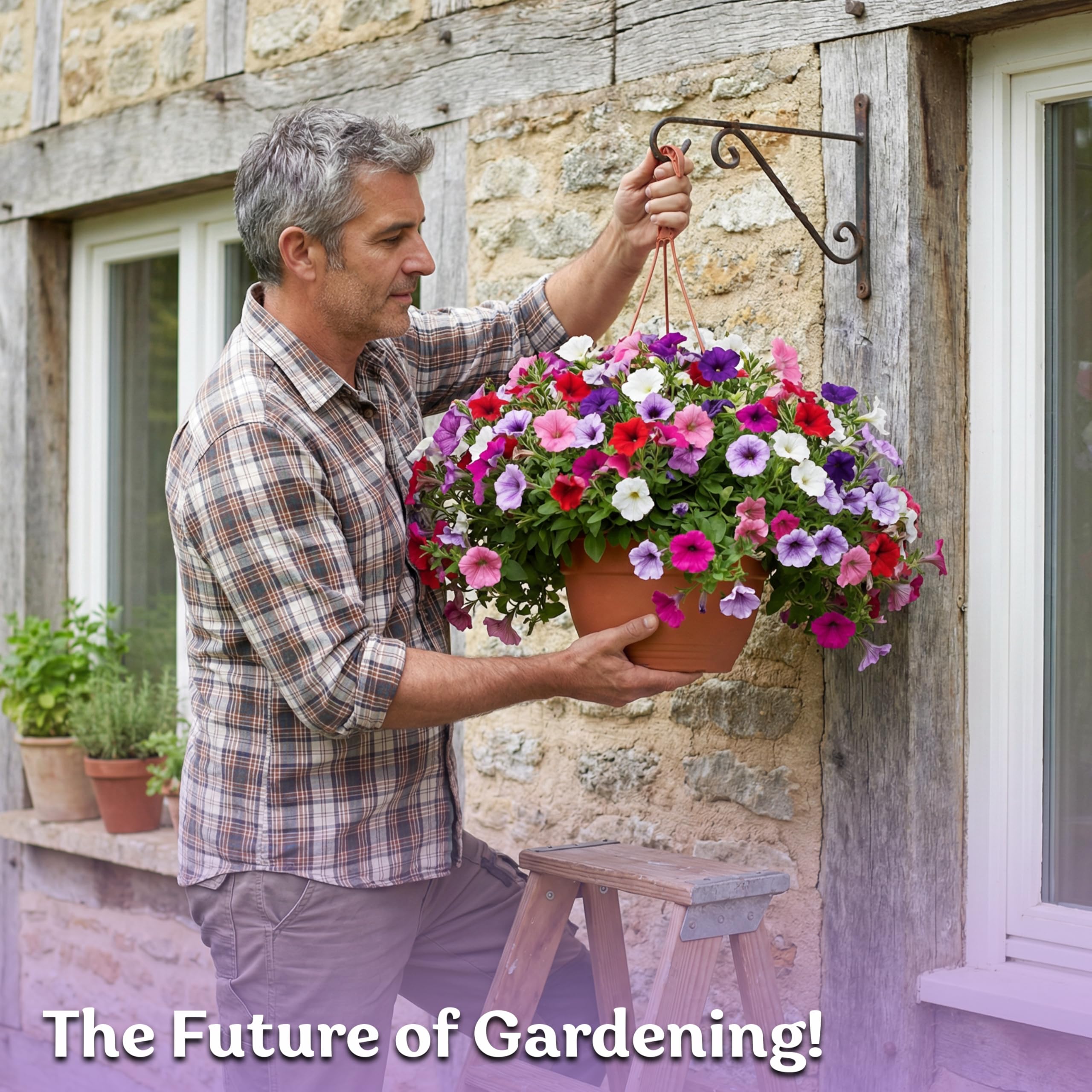 KVITER seeds improve garden color and biodiversity in a backyard landscape.