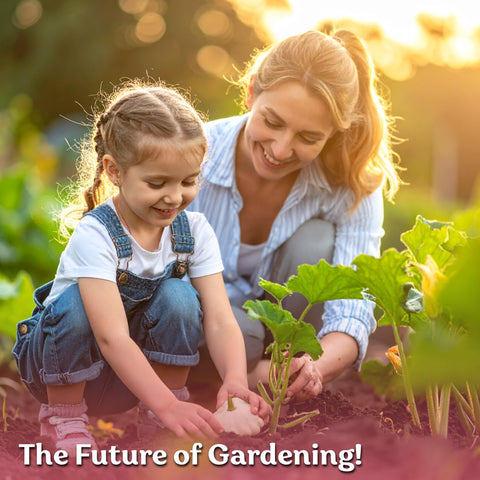 KVITER small-space garden setup shows containers thriving with these seeds.