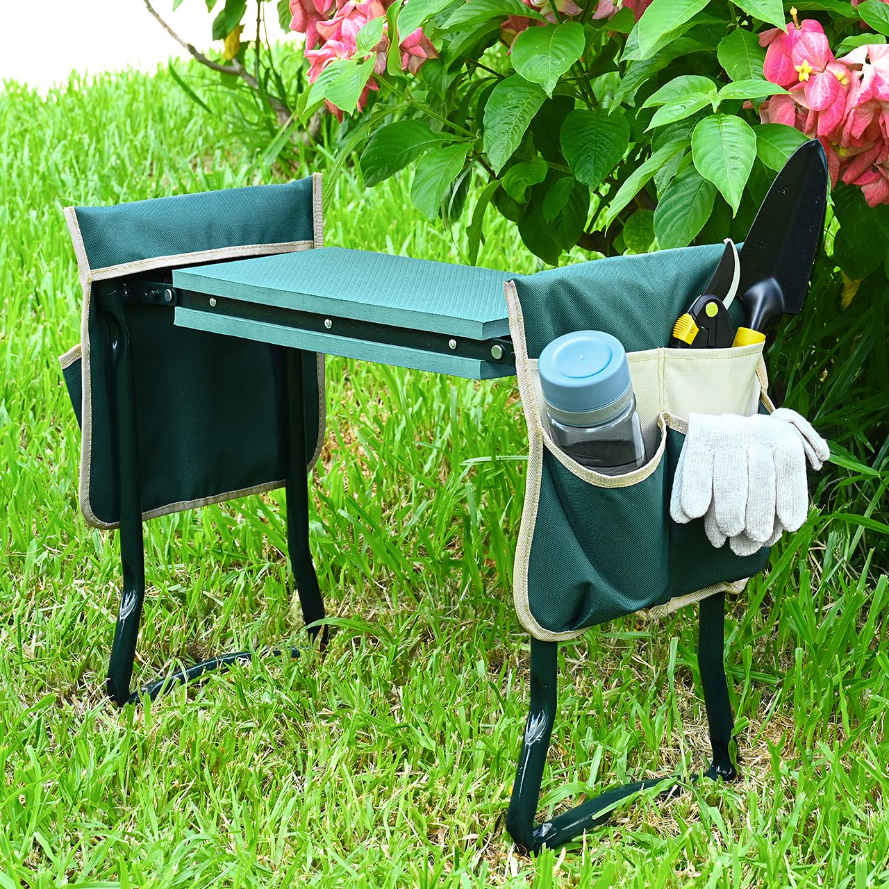 KVR Foldable Garden Kneeler, lightweight and easy to carry and store.