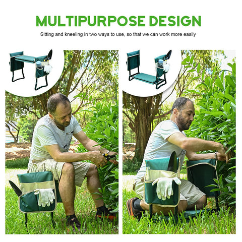 KVR Multipurpose Garden Kneeler, usable as seat or kneeler for versatile tasks.
