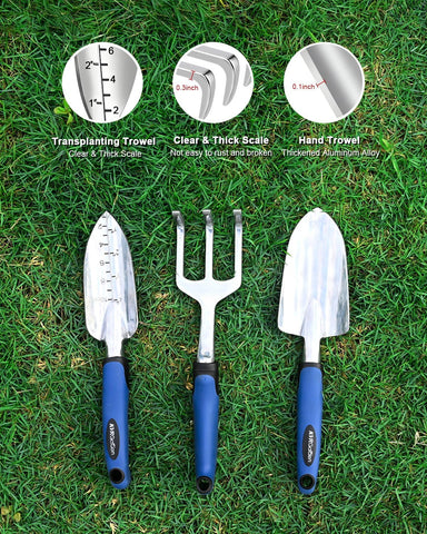 KVR Aluminum Cultivator durable soil aeration tool