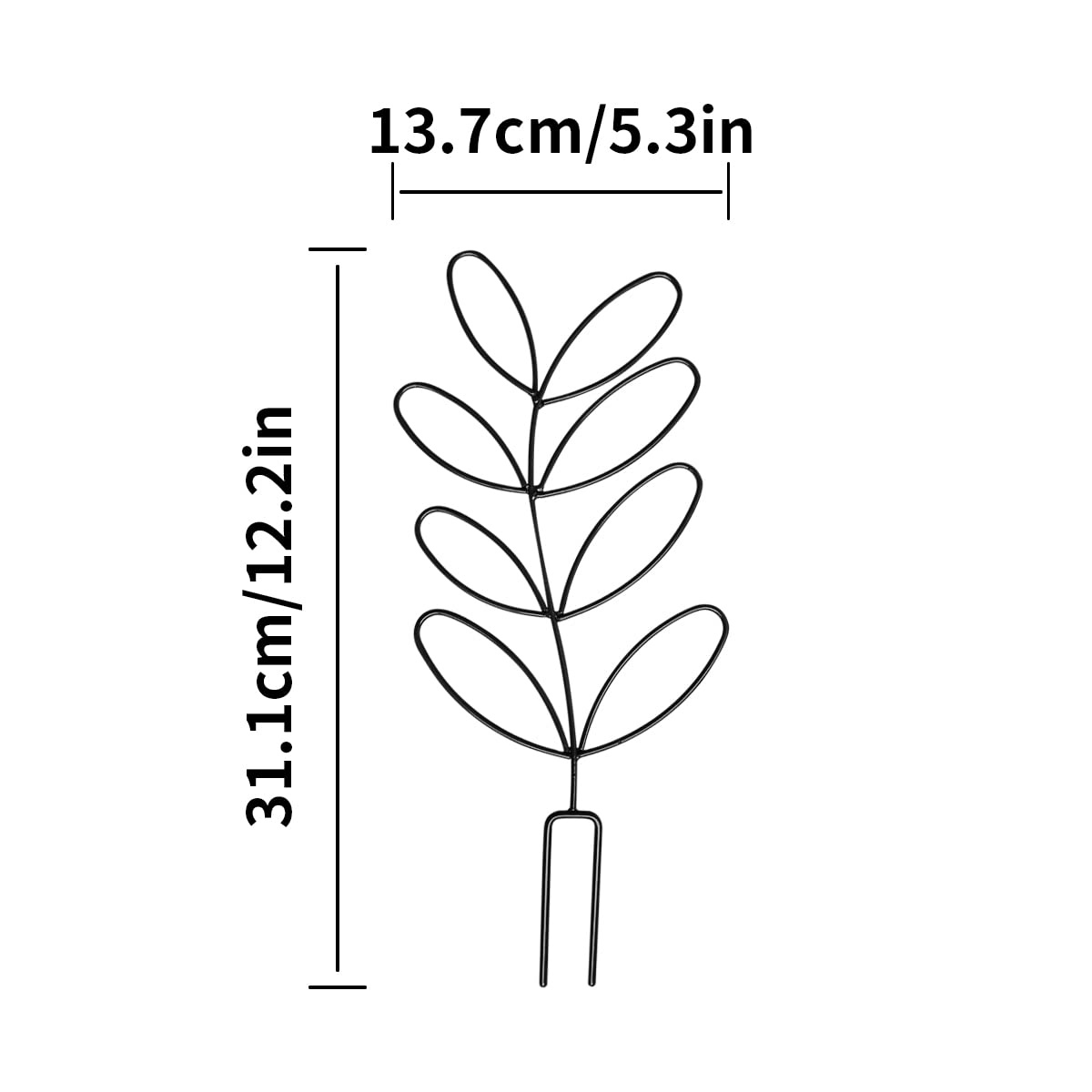KVZVK small trellis helps potted plants climb upward neatly.