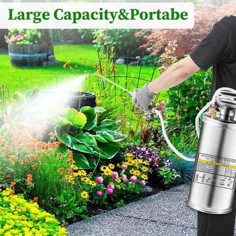 Kweetle hand-pump operation provides portable, cord-free spraying