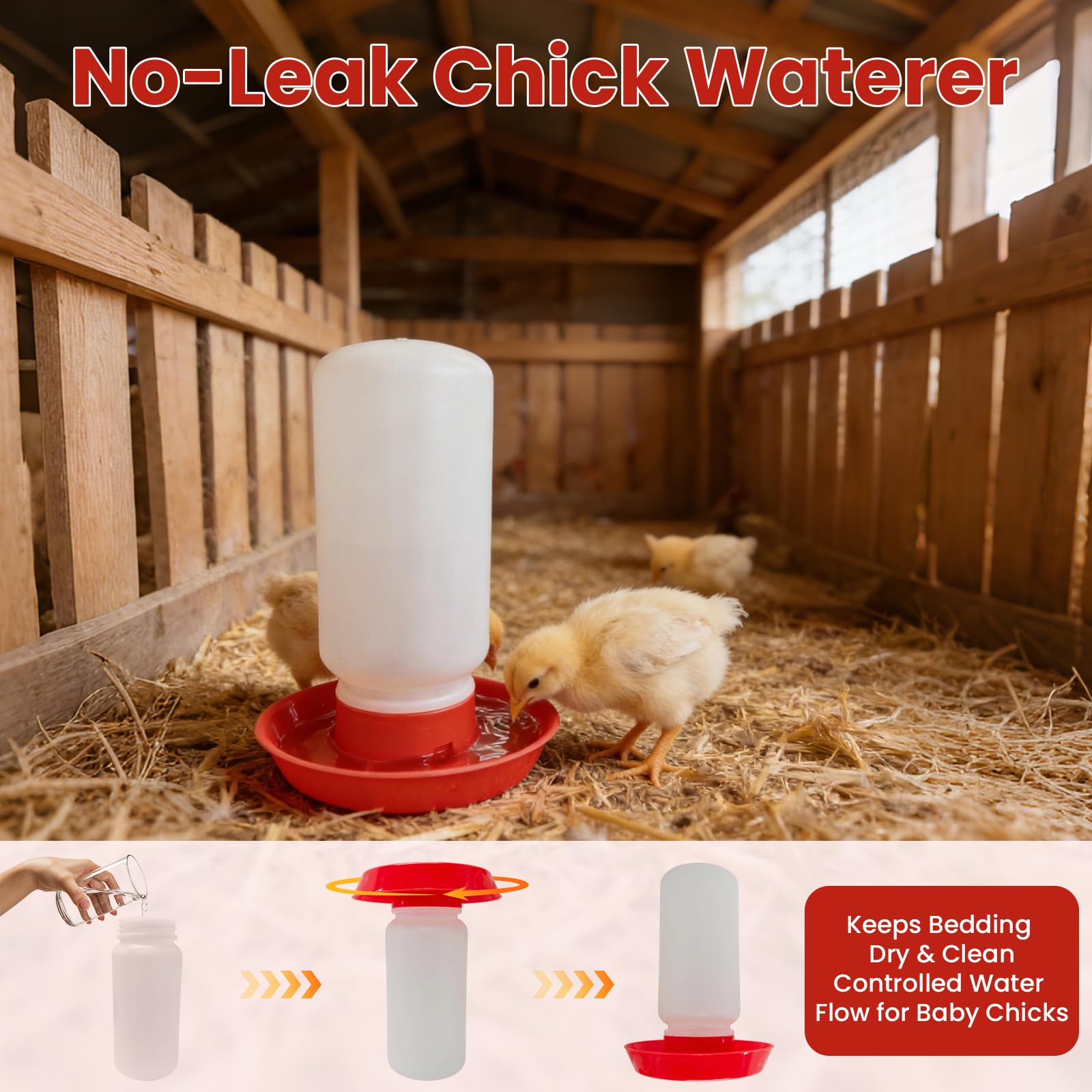 Kweetle starter kit used with ducklings and quail for small poultry