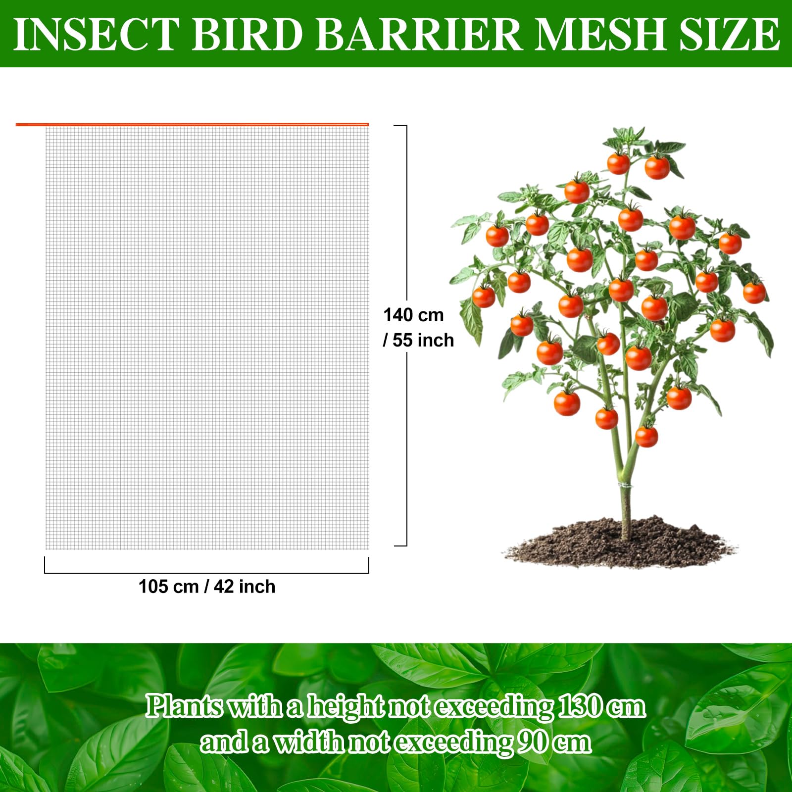 KXCOFTXI easy-install drawstring cover helps secure plants quickly