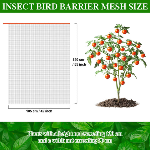 KXCOFTXI easy-install drawstring cover helps secure plants quickly