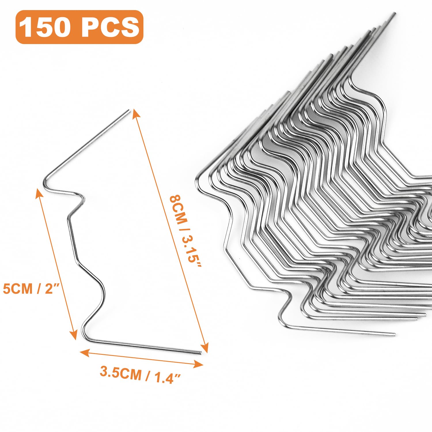 KXWXKXK greenhouse clip length 3-15 inches for secure panel attachment