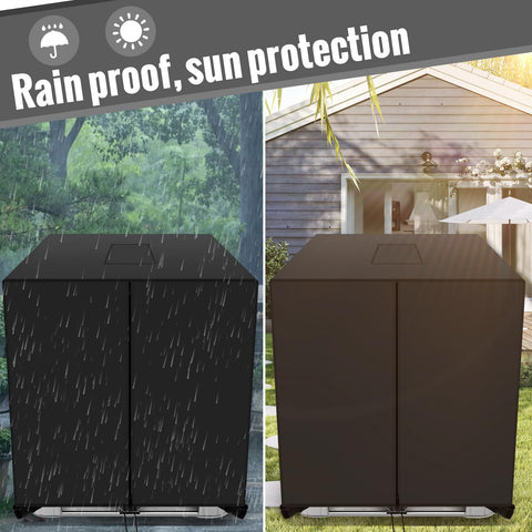 KY-HUAEN IBC Tote Cover helps limit algae risk with climate resistance.