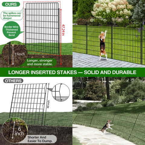 KYATE ground-stake design anchors securely for years of outdoor use.