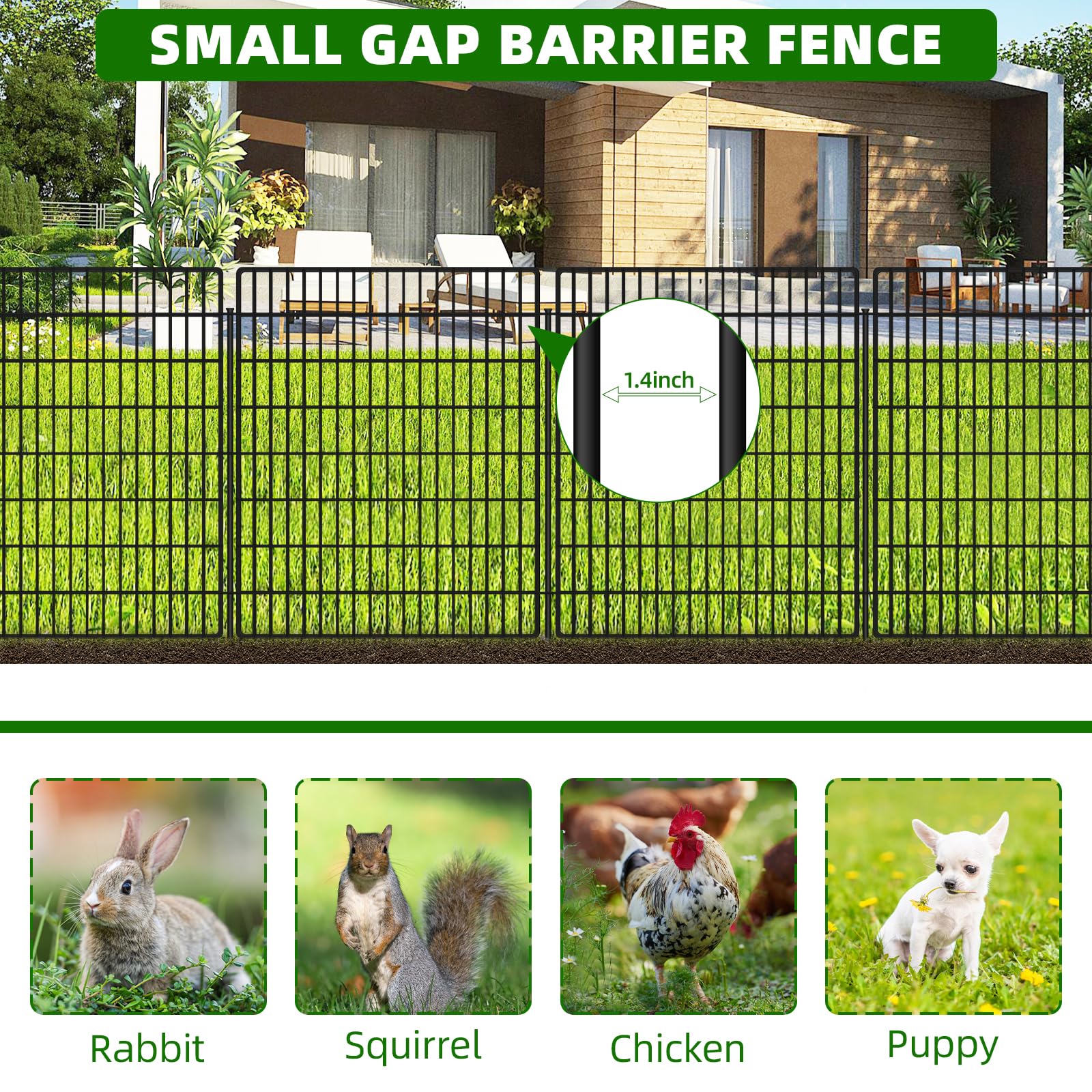 KYATE easy-install connection demonstrates quick expansion to fit your yard.