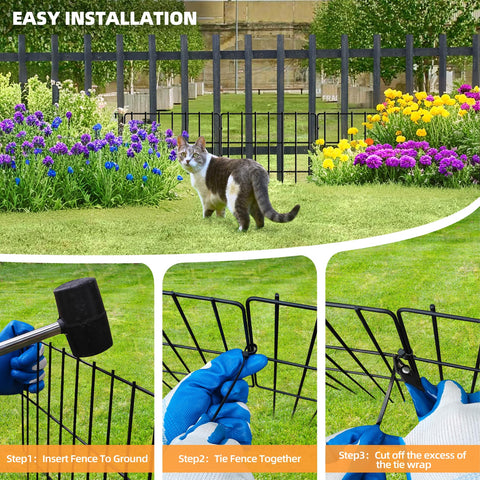 KYATE installation uses cable ties for safe, quick setup.