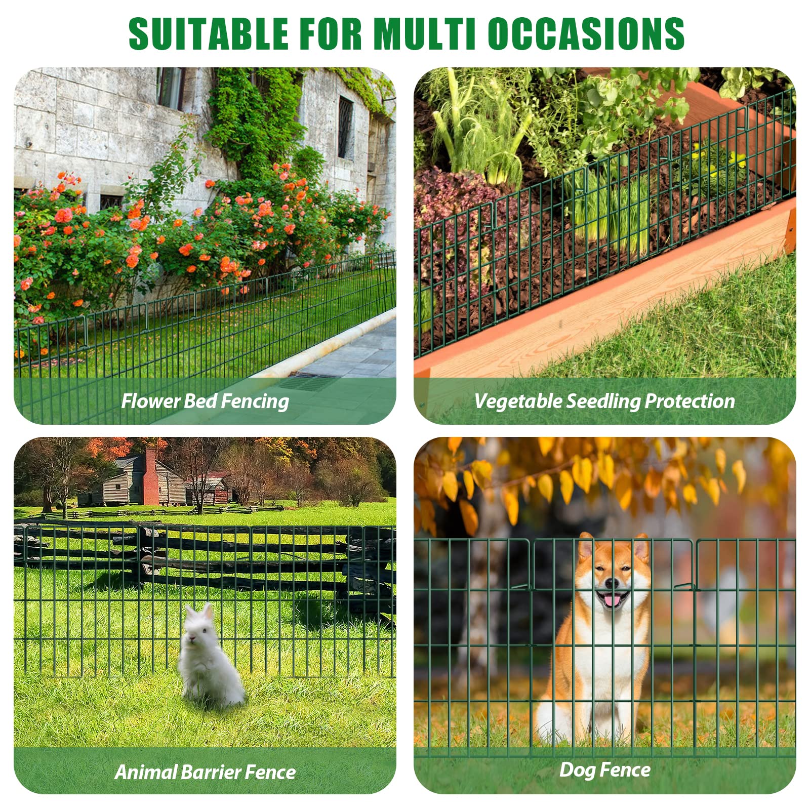 KYATE no-dig installation emphasizes simple, tool-free setup with secure stakes.