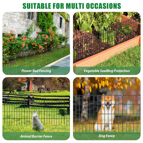 KYATE fence decorates patios and balconies while deterring small pests.
