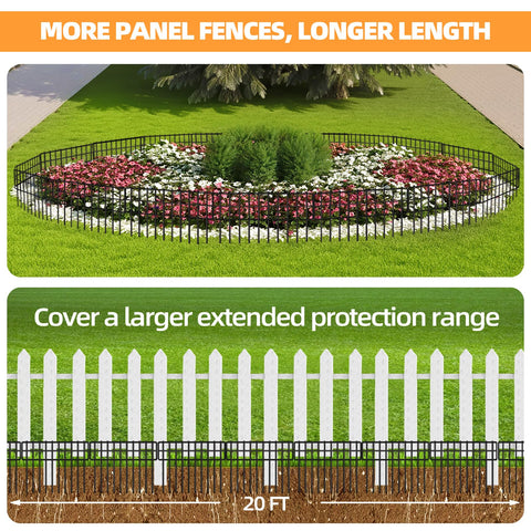 KYATE rustproof metal fence with upgraded welds for weather resilience.