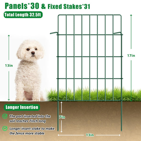 KYATE rustproof welded wire emphasizes durability in sun, rain, and snow.