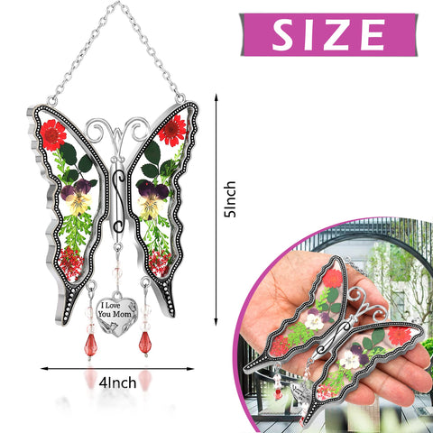 KY&BOSAM crystal bead pendants shimmer as light passes through.