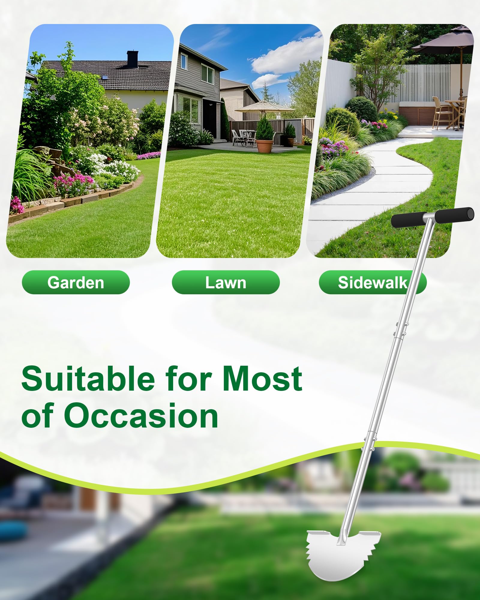 KYEEN-TOOLS durable all-terrain edger for outdoor use