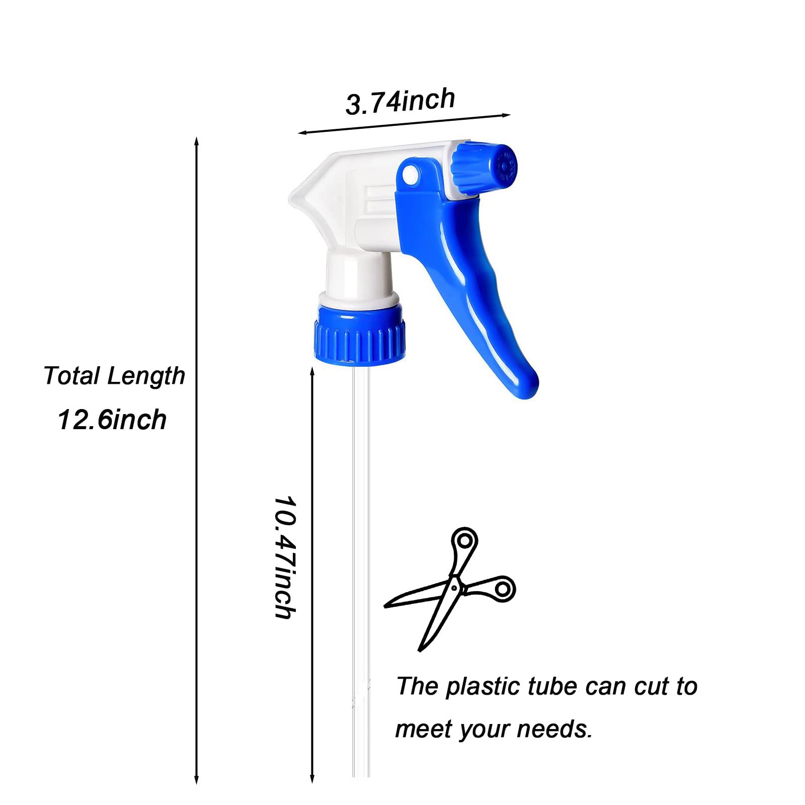 KYHYFJMD black spray nozzle enables rapid mist and stream switching for varied tasks.