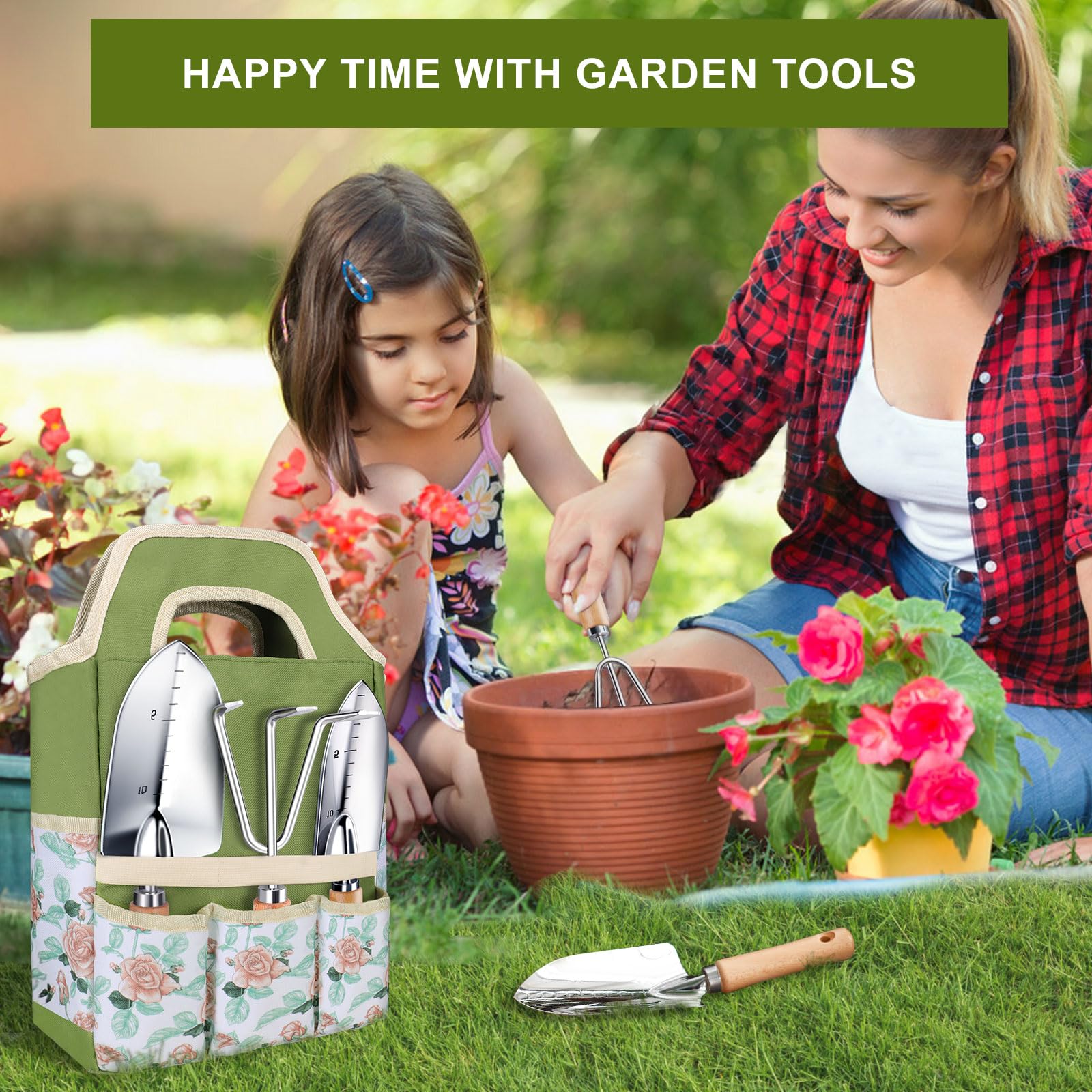 Kynup garden tool bag for organized transport and storage