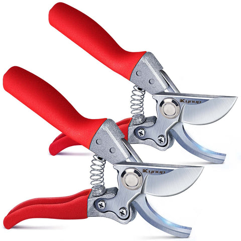 Kynup pruning shears ergonomic handle closeup for comfortable pruning