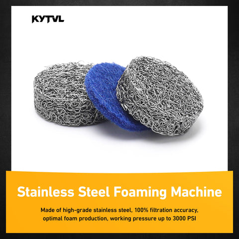Kytvl universal compatibility fits most threaded foam cannons