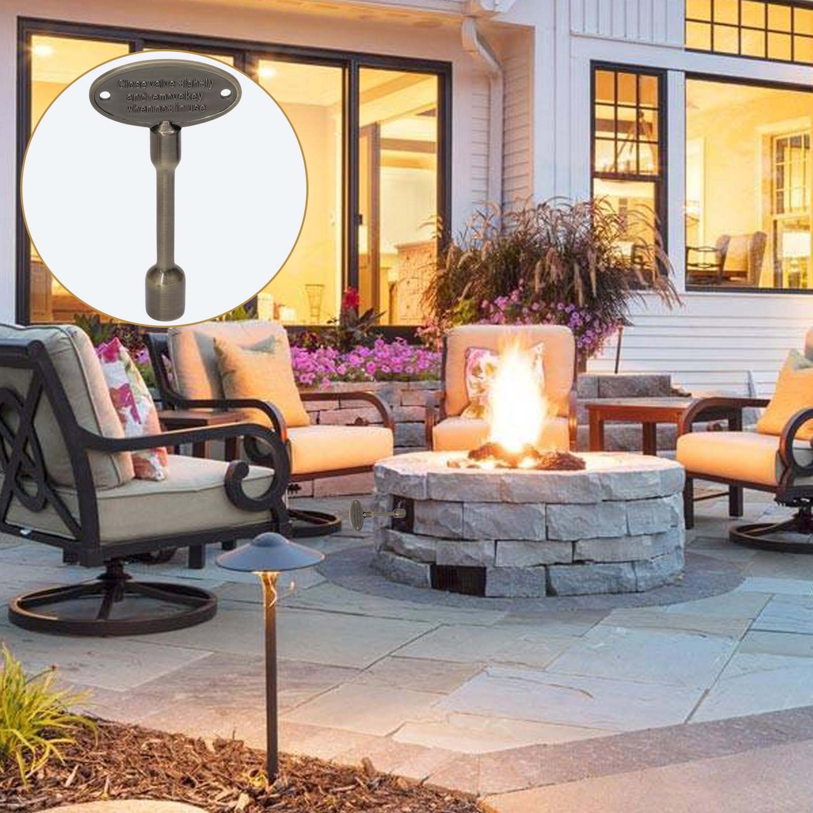 Precise engineered Kyuionty valve key for smooth gas valve control