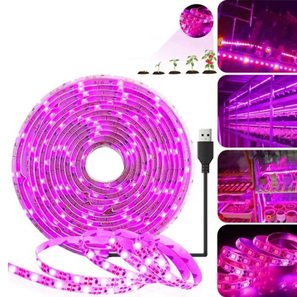 KYUQY LED grow light strip provides full spectrum for indoor plants
