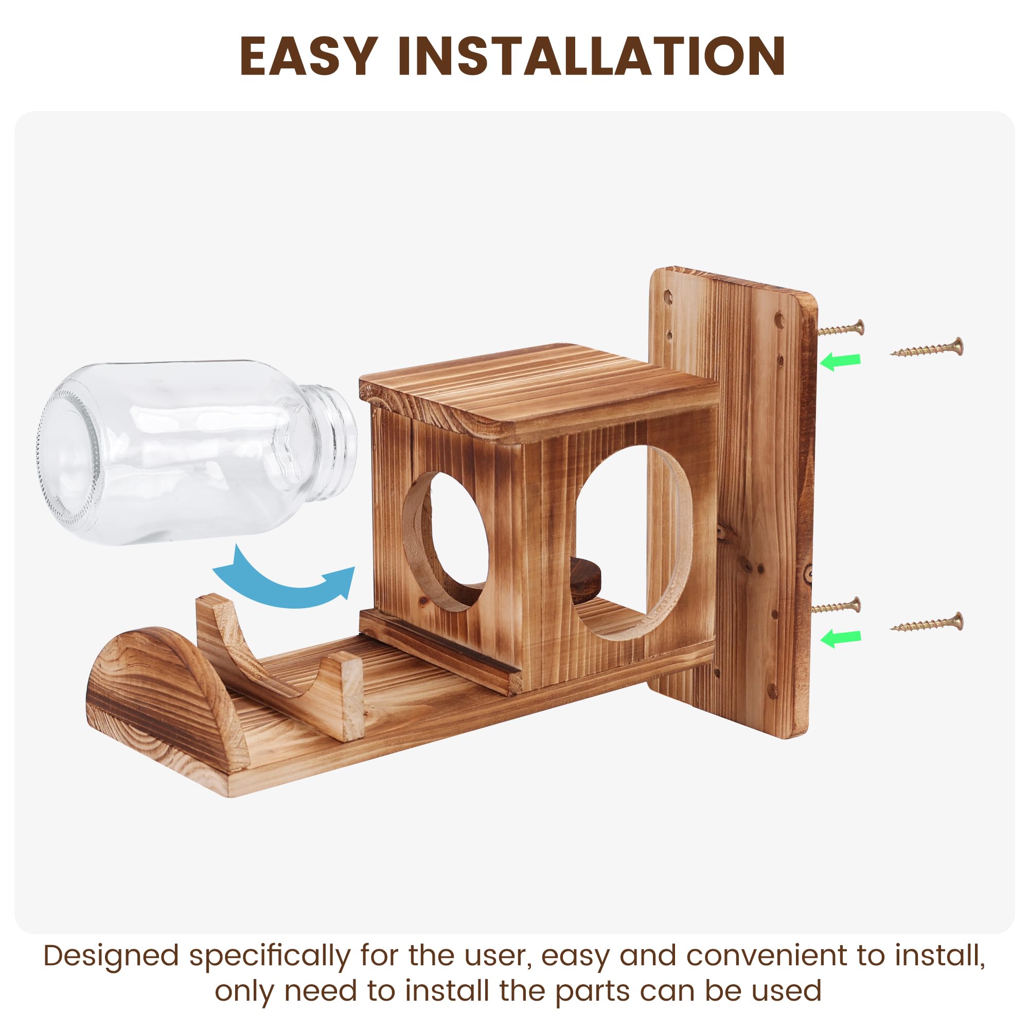 Kyuuhiku Complete kit includes mounting hardware for quick setup.