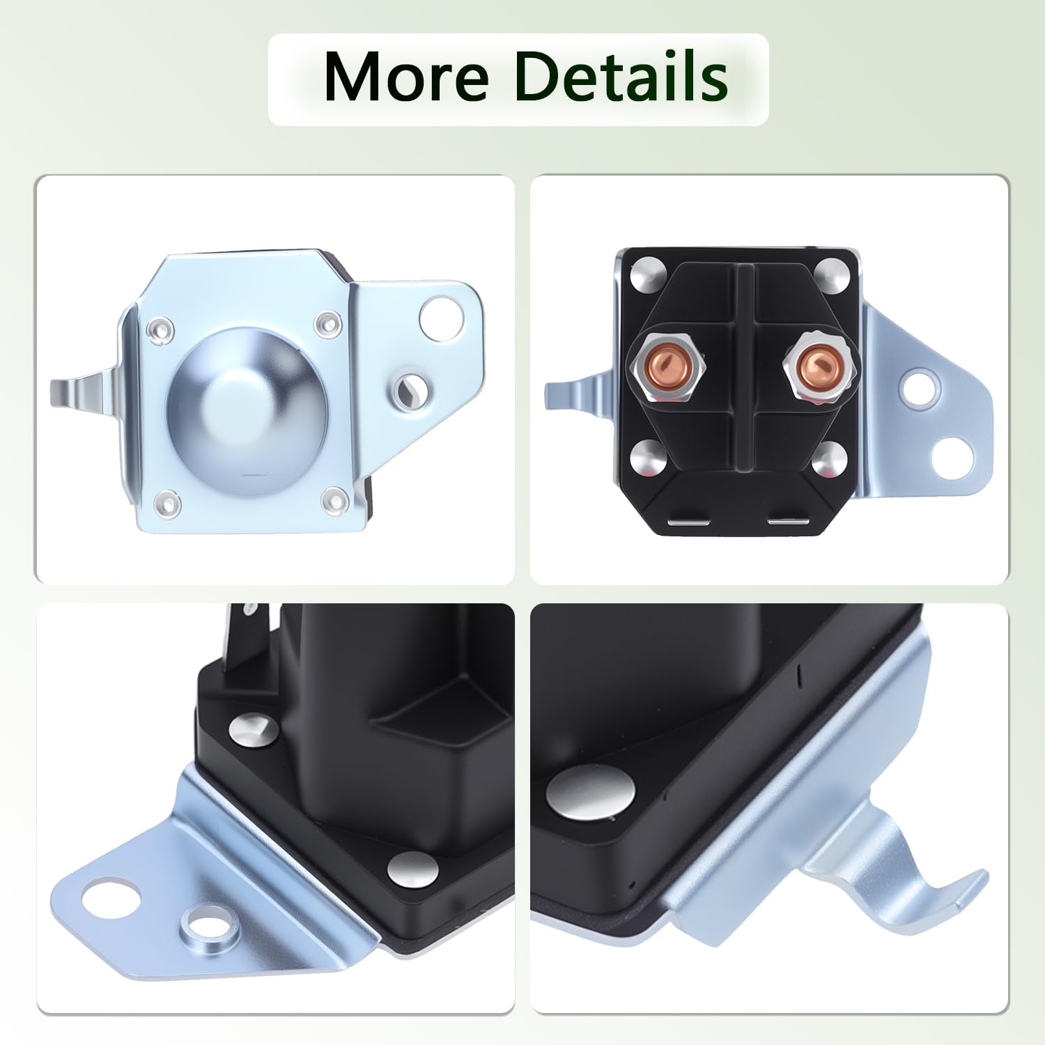 KZDAZ solenoid with mounting hardware included for quick installation
