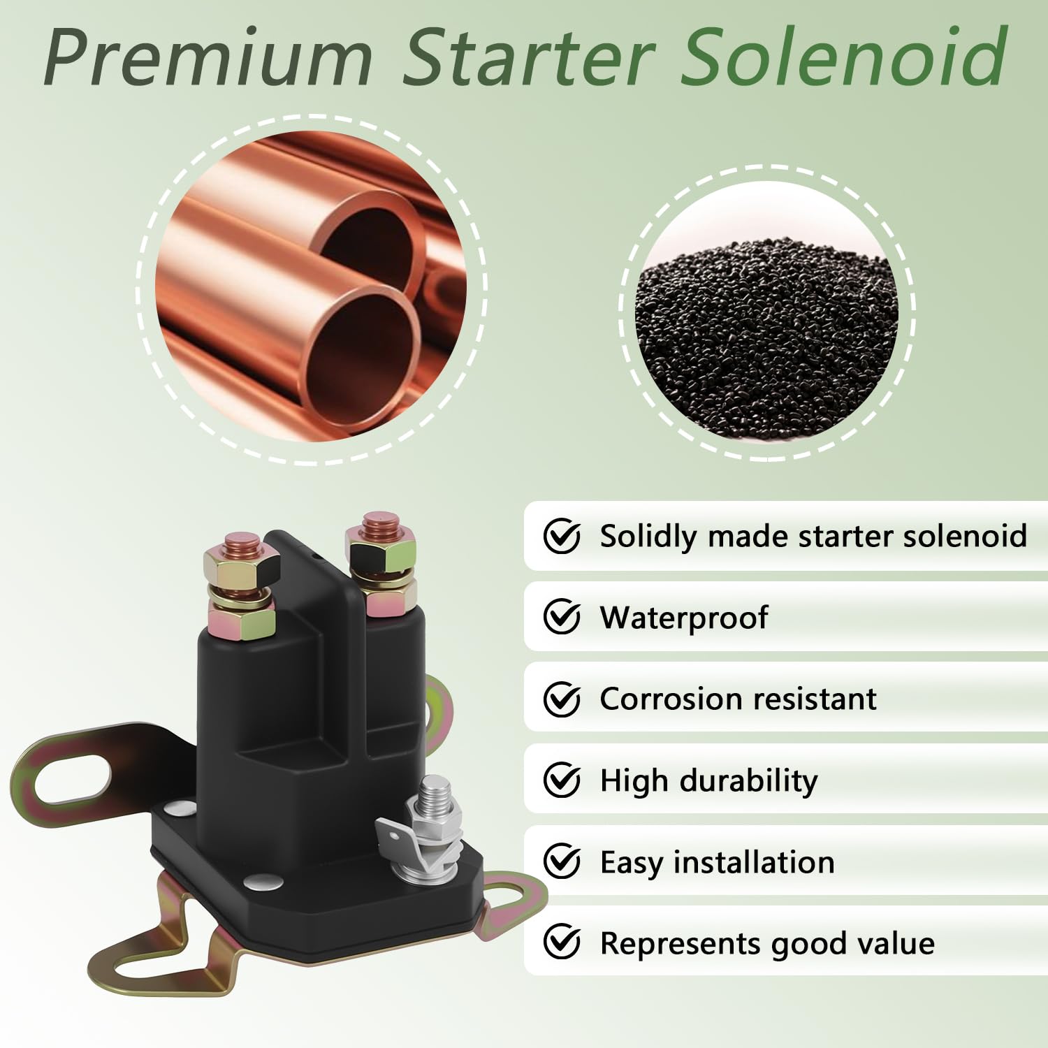 KZDAZ waterproof solenoid housing protects components in wet conditions.