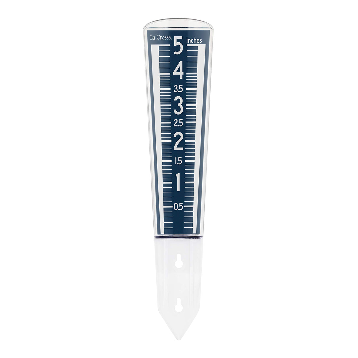 La Crosse 704-1531B-INT large-capacity rain gauge for backyard rainfall