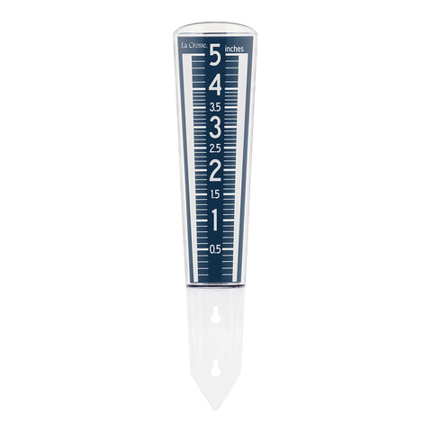 La Crosse 704-1531B-INT large-capacity rain gauge for backyard rainfall
