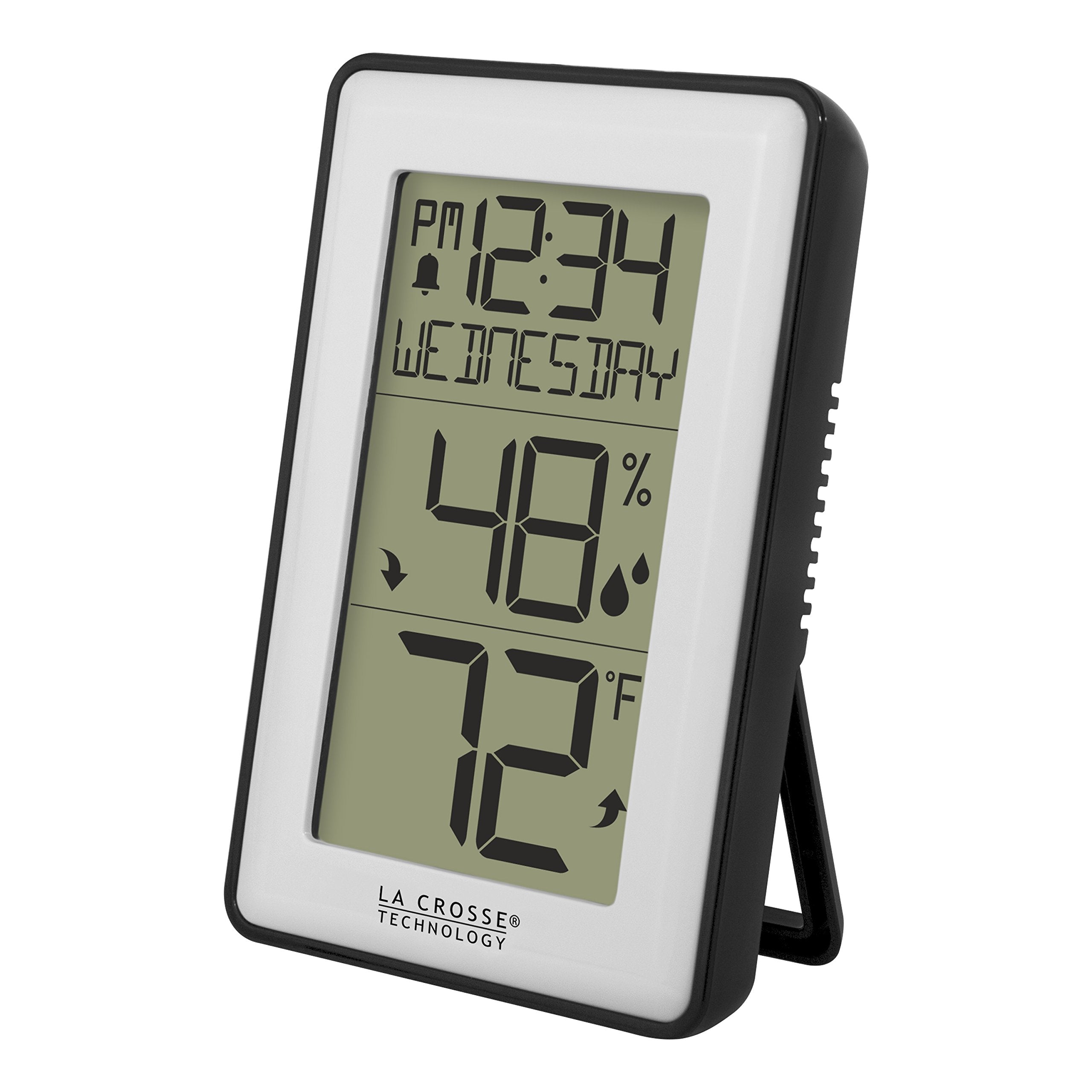 La Crosse Technology 308-1911 humidity alerts highlight changes to keep you informed.