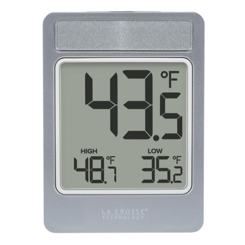 La Crosse Technology 314-519 front view with clear thermometer display for quick readings.