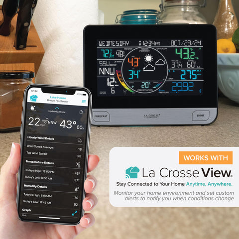 La Crosse expandable sensors, easy add-ons to grow your weather monitoring.