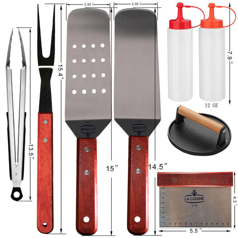 La Cuisine condiment squeeze bottles for oils and sauces finishing touches